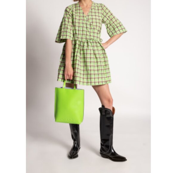 GANNI Polished Western Tall Boot - Picture 2 of 6